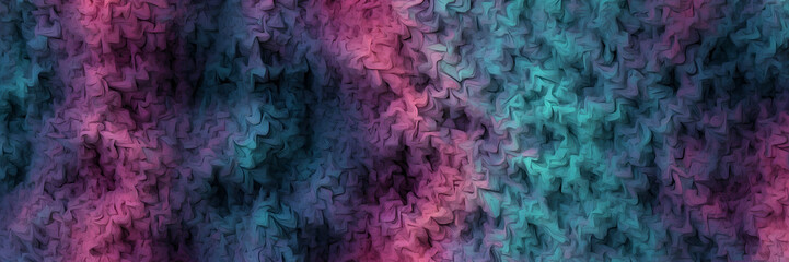 Fototapeta premium Gentle texture of watercolor waves in calming pink and blue hues, suitable for peaceful and serene concepts