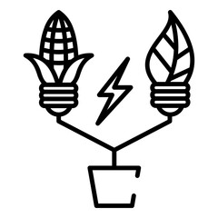 Plant Power Lineart