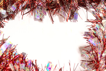 abstract bokeh background, christmas and new year theme
