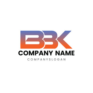 Letter BBK initial logo design