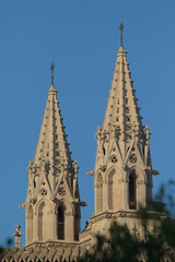 Fototapeta premium Catedral Palma de Mallorca, Baleares. Turismo España