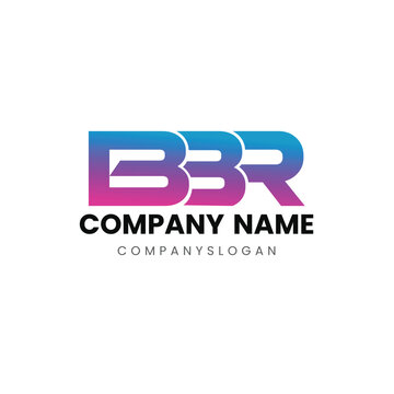 Letter BBR initial logo design