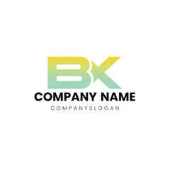 Letter BX initial logo design