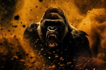 Night Fury: Gorilla in Desert Terrain