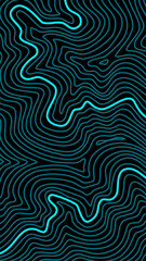 abstract topographic contour line background. Abstract wavy line wallpaper. abstract wallpaper. aesthetic wavy lines background. Contour background.