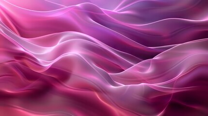Obraz premium Close up of pink and purple fabric with blurred background