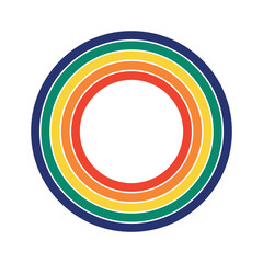 Obraz premium Olympic background . Colored rings on a white background. Abstract bright background for design.