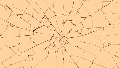 Vector grunge texture .Broken wall Abstract background, old painted scratched wall. For posters, banners, retro and urban designs.