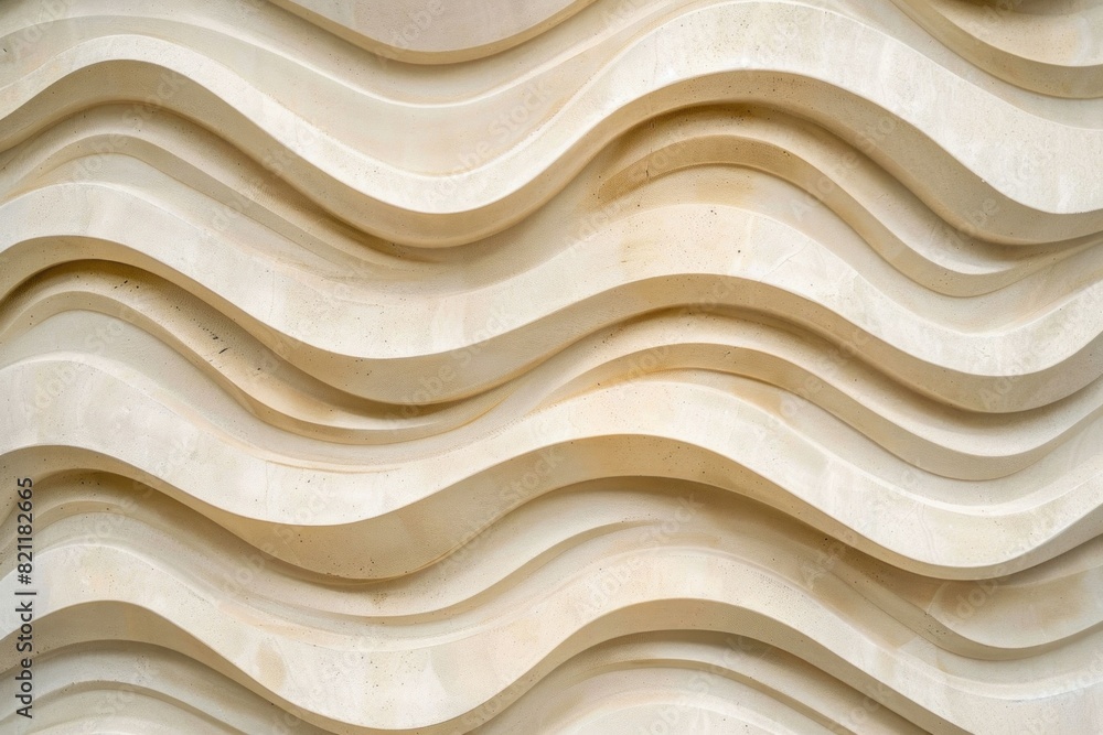 Aufkleber abstract curved wall texture pattern for modern architecture design elements in urban city environme