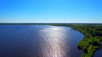 Bederkesaer See - Bad Bederkesa - Aerial view