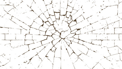 Vector grunge texture .Broken wall Abstract background, old painted scratched wall. For posters, banners, retro and urban designs.