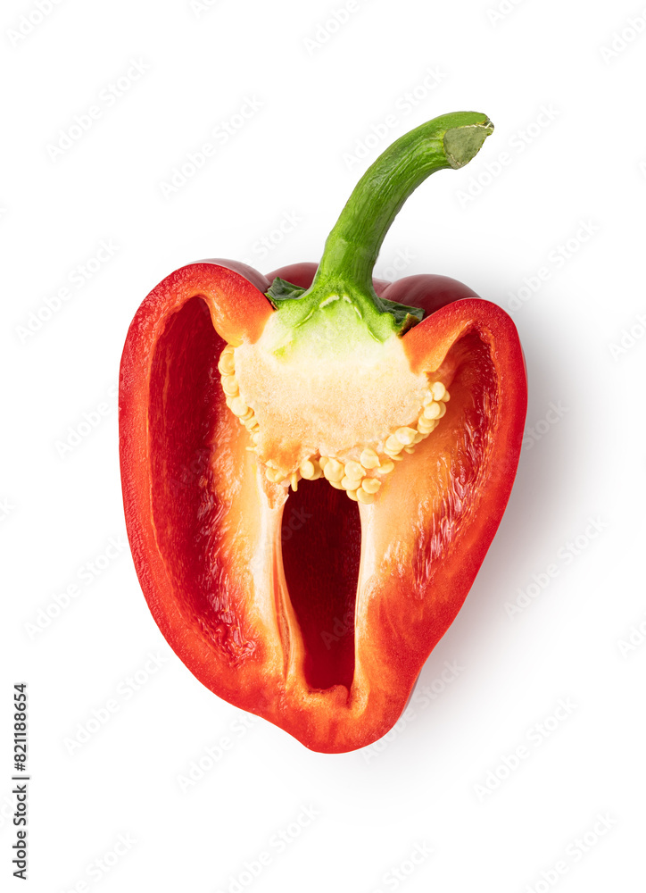 Wall mural red bell pepper