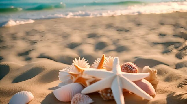 Starfish Shell Driftwood Wedding Decor