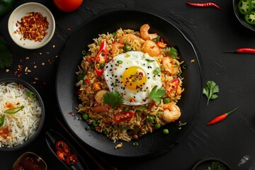 Wholesome nasi goreng temptation. Irresistible visuals for ads