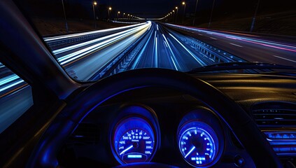 High-Speed Night Drive