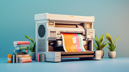 printer illustration
