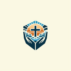 church logo, faith logo, religious logo design, bible logo