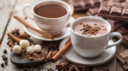 Chocolate and Milk Around the World Depict chocolate