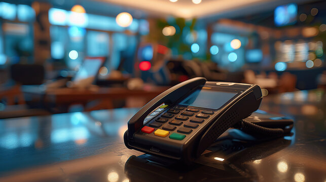 payment using a card reader in meetings