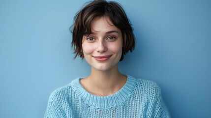 A Young Woman with a Genuine Smile