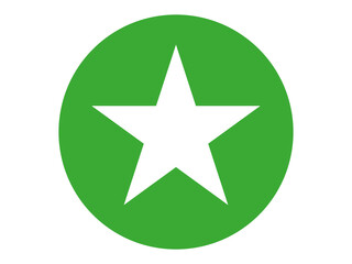 Fototapeta premium Star button 