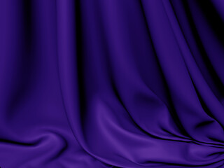 Beautiful violet Silk. Drapery Textile Background. Abstract soft elegant satin