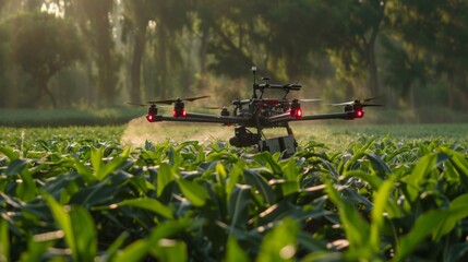 Smart Agriculture: Showcase the use of petrochemical-derived sensors and automation in optimizing crop management and resource allocation 
