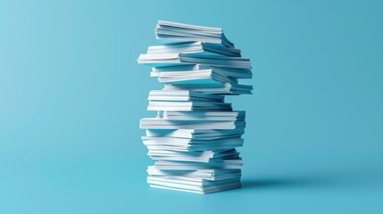 Minimalist papercut of a stack of insurance papers with dollar signs, focusing on premium costs.