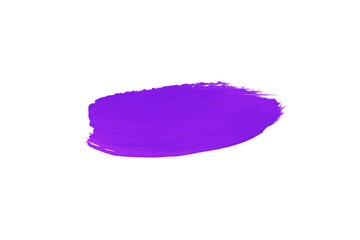 Purple watercolor background. Artistic hand paint. Isolated on transparent background.
