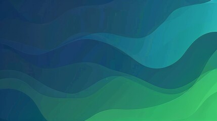 Delicate Silhouettes on Colorful Gradient Background