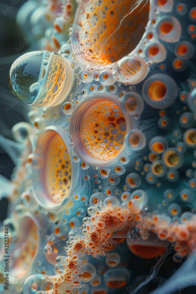 Poster an abstract representation of the universe in its chaotic state, with swirling patterns and fragment