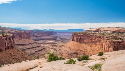 desert rocky canyon in utah
