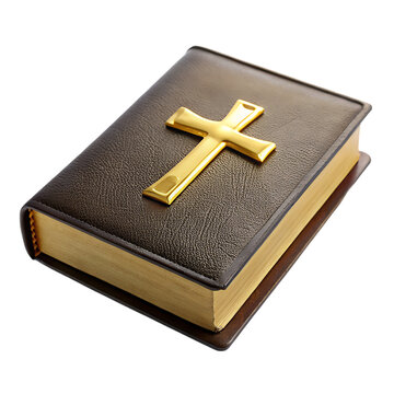 recommend clip art: bible with cross on transparent background