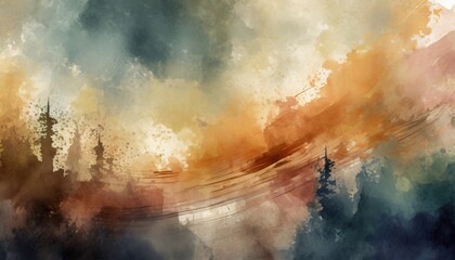 colorfull background with texture and distressed vintage grunge and watercolor paint stains in elegant, wallpaper