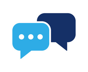 Chat icon. Speech bubble symbol