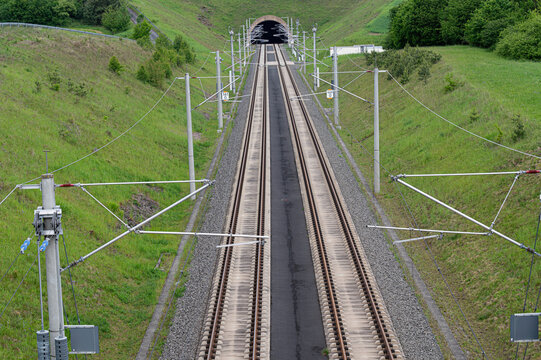 Moderne Hochgeschwindigkeits Intercitystrecke