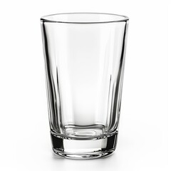 Large Drinking Glass Isolated on a White Background. Generative AI.