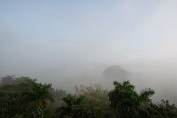 Viñales Valley in Cuba, American nature, island, mountains in Cuba, Cuban nature