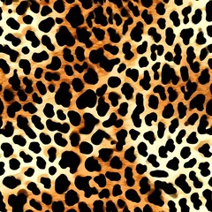 Fototapeta premium leopard print leather texture modern fashion design