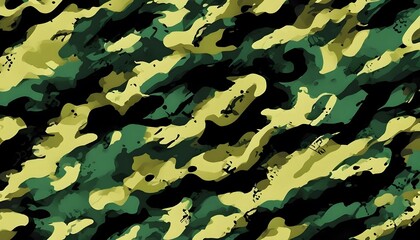Fototapeta premium camouflage vector texture, army background, design for printing clothing, fabric, paper