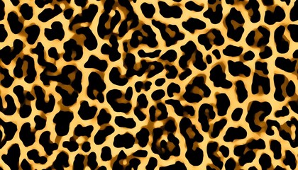 Fototapeta premium leopard print vector background animal skin texture