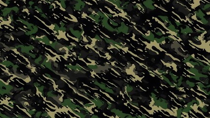 
dark camouflage background, army uniform, fabric texture, urban modern pattern