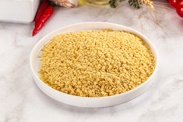 Italian cuisine - dry stelline pasta
