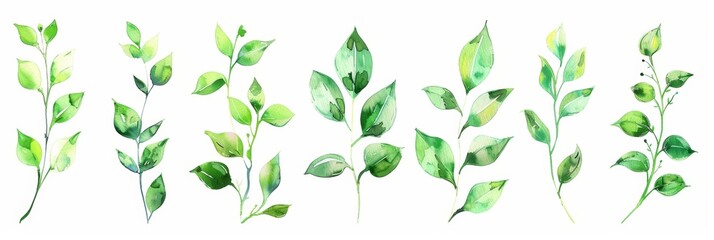 Decorative Greenery for Design and Craft Projects Generative AI