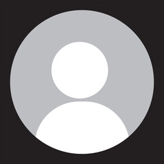 User icon, symbol in flat style. User icon, silhouette, vector design. Businessman, Profile, Person vector, silhouette. User icon design for app, logo, Ui, UX or web site. Vector illustration.