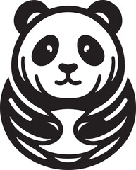 panda vector