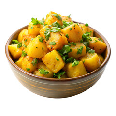 Roasted young potatoes Young roasted baby potatoes in a black baking dish