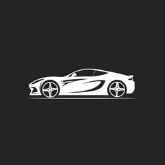 Automotive simple logo, minimalistic, generated with ai