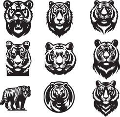 tiger bundle vector