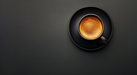 A Cup of Coffee on a Saucer